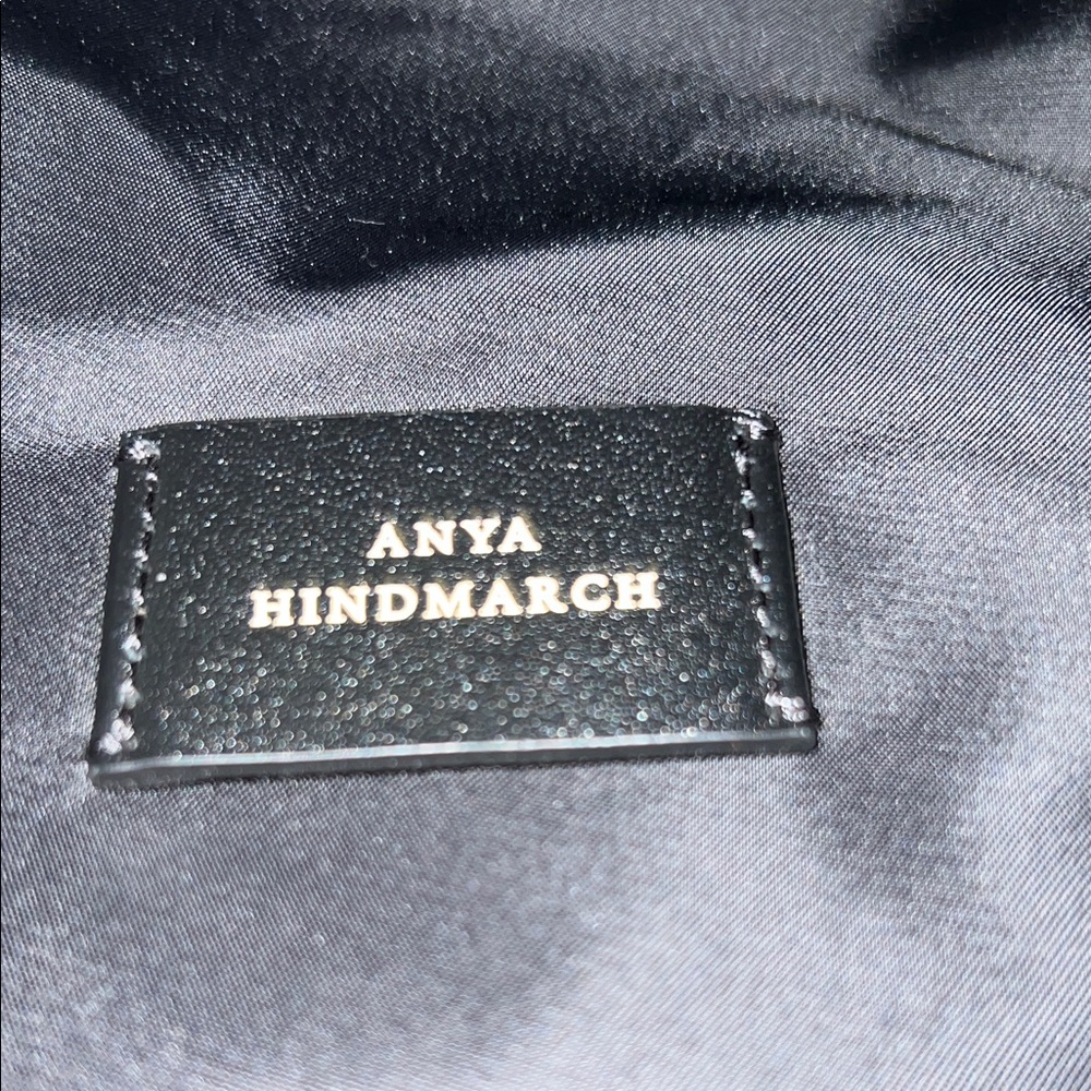 Anya Hindmarch E/W Eyes Mini Crossbody Black Tote - Picture 4 of 12